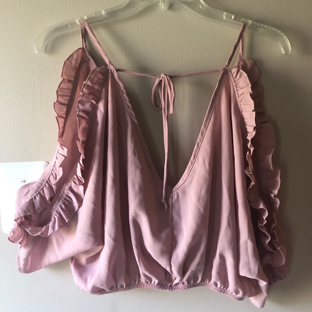 Blush Ruffle Top - Picture 3 of 8